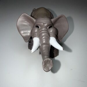 Vintage 1995 Fisher-Price Animal Family Posable Elephant Figure Toy Collectible